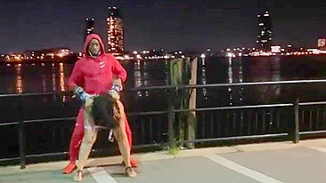 Puerto Rican Cheating Wife Fucks With Stranger on the Streets of New York