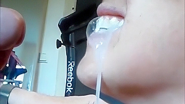 Proof, Family Incest ~ Mom & son throbbing oral creampie