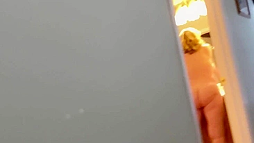 Our mom has been accustomed to strolling through the house naked while we are present