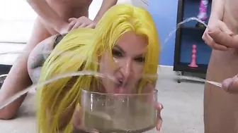 Pervrt 50 years old mom in the first piss and bukkake orgy Pervrt 50 years old mom in the first piss and bukkake orgy