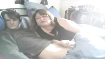 Incest Porn - Redhead naked mom loves to suck and taste son dong