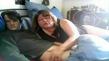 Incest Porn - Redhead naked mom loves to suck and taste son dong