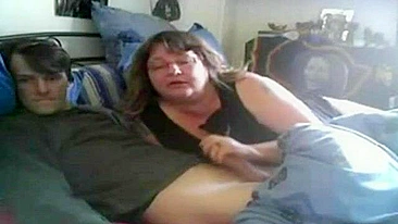 Incest Porn - Redhead naked mom loves to suck and taste son dong