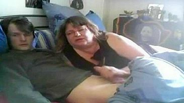 Incest Porn - Redhead naked mom loves to suck and taste son dong