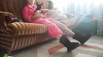 Older brother convinces real sister to undress & fuck while parents was away