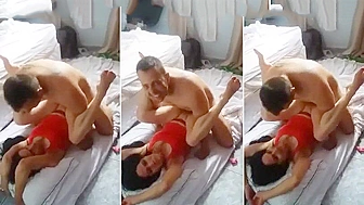 Mom watches her own son fuck lusty MILF her best girlfriend