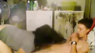 Daddy are away, son fuck his mom and gives her the best orgasm