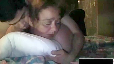 Incest Porn Video ~ Adorable Son Delights Chubby Mom with Fleshly Cock Sucking