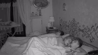 Perv mom sneaks into her sons' bed for sex ~ IP hidden Cam, Catches Incest Sex