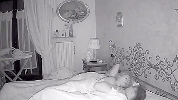 Perv mom sneaks into her sons' bed for sex ~ IP hidden Cam, Catches Incest Sex