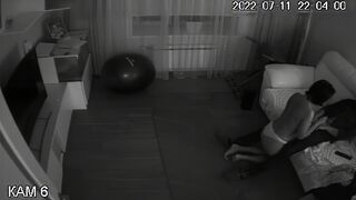 IP hidden Cam, Catches Incest Sex ~ Daughter Wants Daddy's Cock While Mom Away