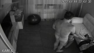 IP hidden Cam, Catches Incest Sex ~ Daughter Wants Daddy's Cock While Mom Away