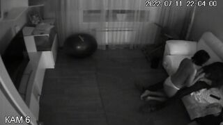 IP hidden Cam, Catches Incest Sex ~ Daughter Wants Daddy's Cock While Mom Away