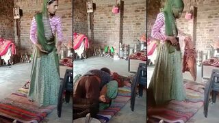 Dark Desires in indian village! Adulterous Daughter-in-Law Caught with Dirty Dever