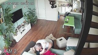 Naughty Daddy's Forbidden Fuck Session with Virgin Daughter Caught & Exposed by IP Cam