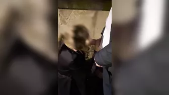 Sexy, Slut Girlfriend Blows A Stranger In The Street