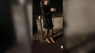 Sexy, Slut Girlfriend Blows A Stranger In The Street