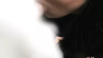 Man Lustfully Caresses Her Incredibly Sexy Legs In The Car, Craving Hot Sex