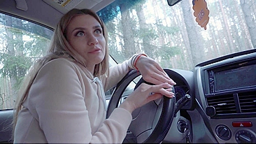 Convinced My Girlfriend For Outdoor Car Sex With Persuasive Prowess