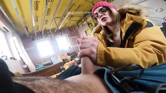 Caught on hidden camera gorgeous blonde having sex