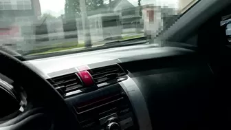 Anal sex with woman in the car in public place