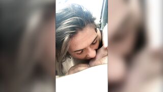 Wow! Raw, Uncut Oral Sex In The Car, Voyeuristic Pleasures!