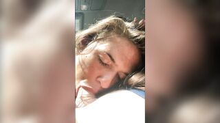 Wow! Raw, Uncut Oral Sex In The Car, Voyeuristic Pleasures!