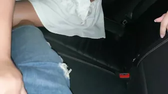 Public Sex In The Car With A Superb Woman