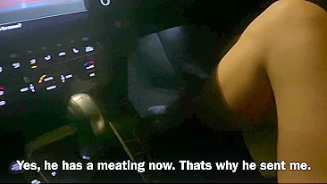 Public Sex In The Car With A Superb Woman