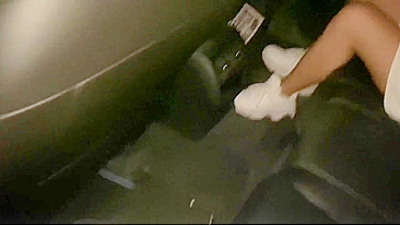 Public Sex In The Car With A Superb Woman