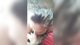 Nice hooker caught on hidden cam sex giving oral sex to client in car