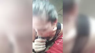 Nice hooker caught on hidden cam sex giving oral sex to client in car