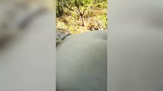 Kinky girlfriend loves blowjob and outdoor sex with her boyfriend