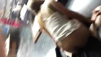 Risky sex with very sexy girl co-worker at work