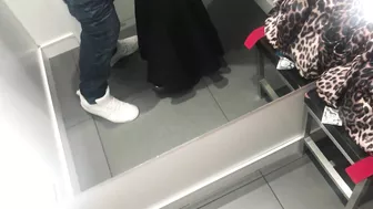 Amateur couple having sex in the car