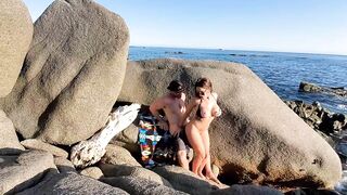 Awesome Sex At The Beach With Superb Woman - Great Moment Of Life!