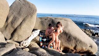 Awesome Sex At The Beach With Superb Woman - Great Moment Of Life!