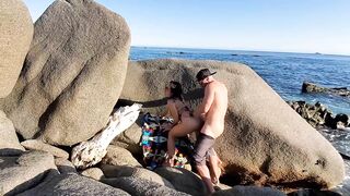 Awesome Sex At The Beach With Superb Woman - Great Moment Of Life!