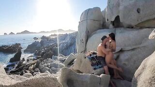 Awesome Sex At The Beach With Superb Woman - Great Moment Of Life!