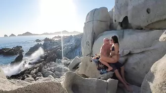 Awesome Sex At The Beach With Superb Woman - Great Moment Of Life!