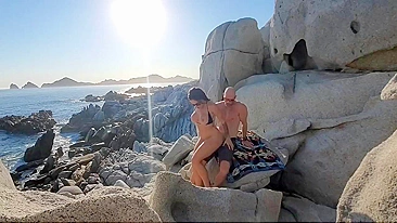 Awesome Sex At The Beach With Superb Woman - Great Moment Of Life!