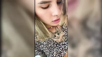 Sex with girlfriend on public hallway