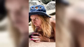 Amazing Outdoor Oral Sex, By The Rocks In A Sunny Day Amazing Outdoor Oral Sex, By The Rocks In A Sunny Day