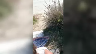 Wife's Daring Beach Oral Sex, So Taboo!