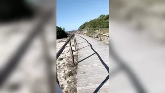 Wife's Daring Beach Oral Sex, So Taboo!