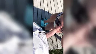 Wife's Daring Beach Oral Sex, So Taboo!