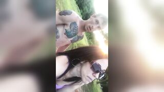 Hot And Naughty Couple Having A Steamy Outdoor Quickie
