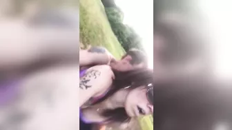 Hot And Naughty Couple Having A Steamy Outdoor Quickie