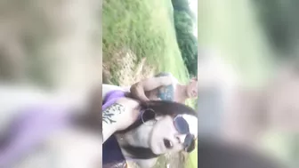 Hot And Naughty Couple Having A Steamy Outdoor Quickie