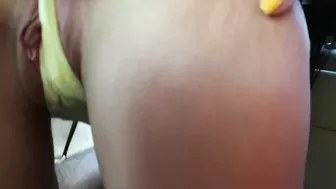 Risky Public Sex In The Car With Horny, Gorgeous, Brunette